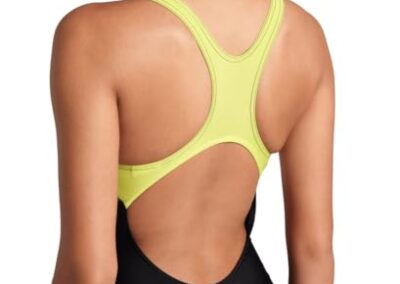 Arena Maillot De Bain Femme Dive Noir Vert 2