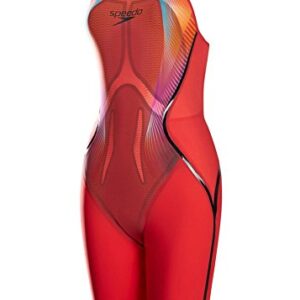 Legsuit Maillot De Bain Femme Speedo Fastskin Lzr Racer Rouge