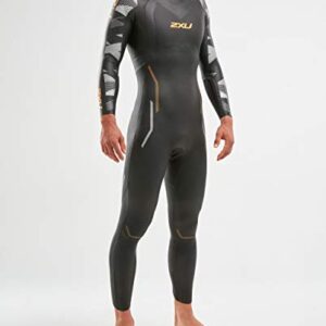 2xu P2 Propel Mw4490c Combinaison De Plongee Homme Noir Orange Fizz Size Sm 5