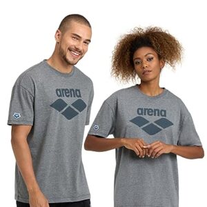 Arena Icones T Shirt Logo Gris Fonce Chine M Homme 8