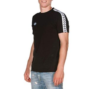 Arena M T Shirt Team Homme Black White Black Fr Taille Unique Taille Fabricant L 7
