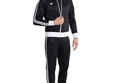 Arena Men Relax Iv Team Full Zip Track Jacket Black Small 2