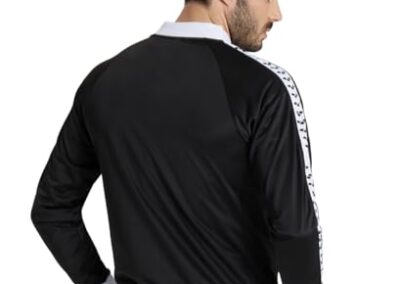 Arena Men Relax Iv Team Full Zip Track Jacket Black Small 6