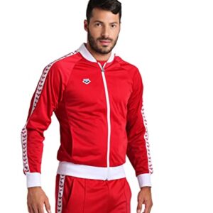 Arena Relax Iv Team Jacket Veste De Survetement Zippee Rouge Blanc Rouge M 7
