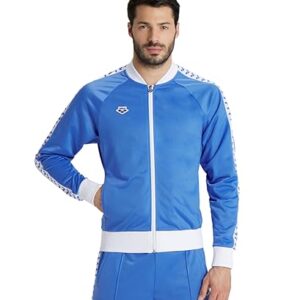 Arena Relax Iv Team Veste De Survetement Zippee Bleu Roi Blanc Roy M 7