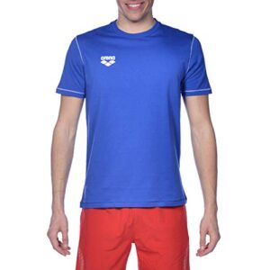Arena T Shirt A Manches Courtes Unisexe Team Line Pour Homme Et Femme Mixte T Shirt 1d341 Bleu Marine M 6