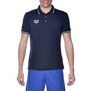 Arena Team Line Short Sleeve Polo Shirt For Men And Women Navy L Homme 6
