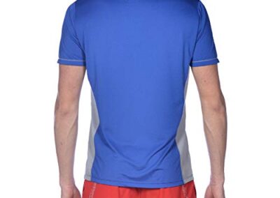 Arena Team Line Tech Short Sleeve T Shirt For Men And Women Bleu Marine M Mixte 3