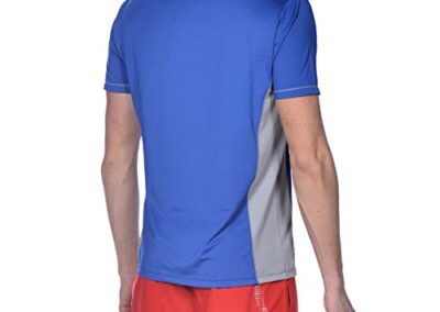 Arena Team Line Tech Short Sleeve T Shirt For Men And Women Bleu Marine M Mixte 4