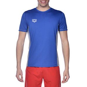 Arena Team Line Tech Short Sleeve T Shirt For Men And Women Bleu Marine M Mixte 6