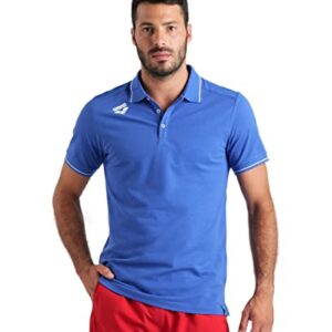 Arena Team Polo Unisexe En Coton Solide Shirt Bleu Roi M Mixte 7