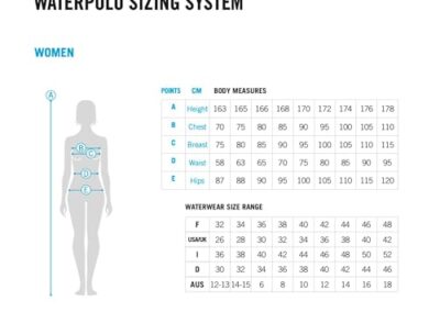 Arena Waterpolo Noir Et Blanc Pour Femme 3