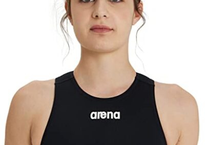 Arena Waterpolo Noir Et Blanc Pour Femme 5
