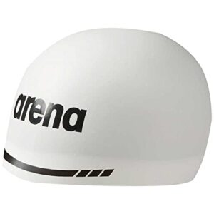 Bonnet De Natation En Silicone Arena 3d Soft Blanc 2