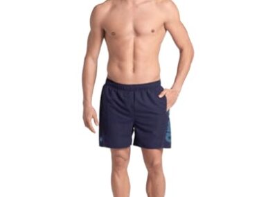 Boxer De Plage Et De Piscine Arena Fundamentals Pour Hommes Noir 3