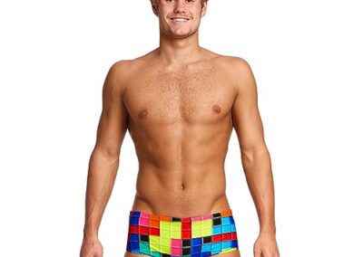 Boxer Maillot De Natation Funky Trunks Blocked 6