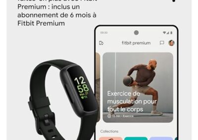 Bracelet Dactivite Sport Et Sante Fitbit Inspire 3