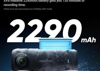Camera D Action Etanche A 360 Insta360 X4 8k 5