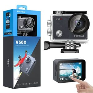 Camera D Action Etanche Avec Ecrans Lcd Akaso 6