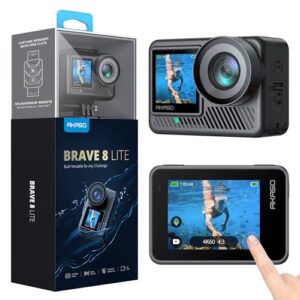 Camera Sport 4k60fps 20mp Wifi Akaso Brave 8 Lite 9
