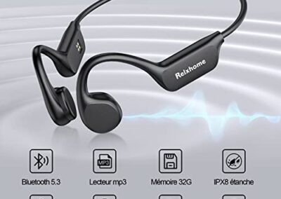 Casque Conduction Osseuse Natation Relxhome 2