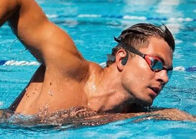 Casque Ecouteur De Natation A Conduction Osseuse Monodeal 28