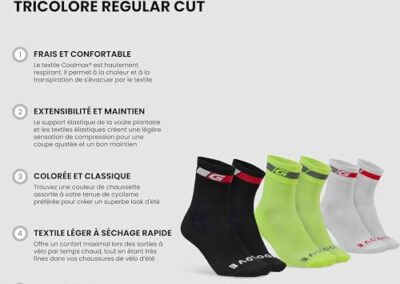 Chaussettes Ete De Cyclisme Gripgrab 5