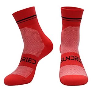 Chaussettes Vtt Et Velo De Route Sundried Red Road Cycle Velo 5