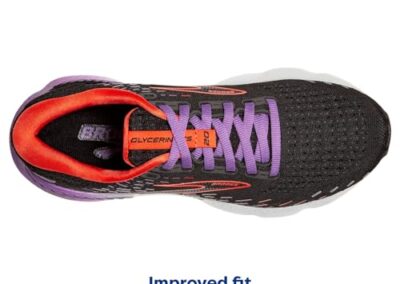 Chaussure De Course A Pied Brooks Femme Noir Eu 3