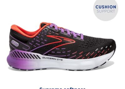 Chaussure De Course A Pied Brooks Femme Noir Eu 5