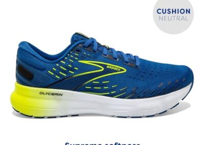 Chaussure De Course A Pied Brooks Homme Bleu 5