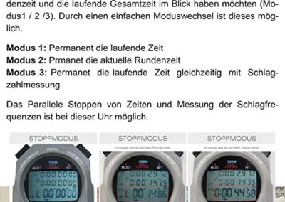 Chronometre Entraineur Numerique Pour Le Sport Stoptec 496 4