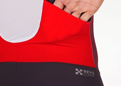 Combinaison Trifonction Triathlon Z3r0d Racer Gris Rouge 2