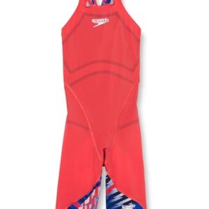 Combinaisons De Natation Femme Speedo Fastskin Junior Lzr Rouge 4