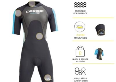 Combinaisons Triathlon Femme Cressi Sub 4