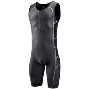Combinaisons Triathlon Femme Trisuit Noir 7