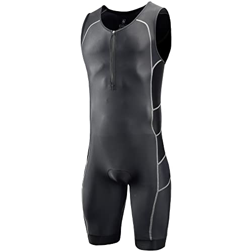 Combinaisons Triathlon Femme Trisuit Noir 7