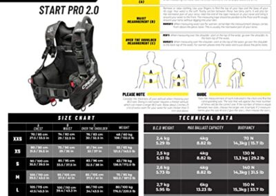 Gilet Plongee Stabilisateur Stab Cressi Start Pro