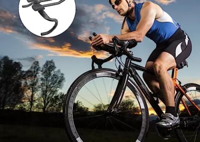 Guidon De Velo De Course Triathlon 360 Mm Carbone Alfa Pasca 2