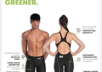 Jammer Natation Arena Powerskin St Next Uomo Bleu 7