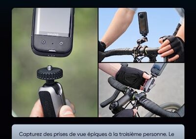 Kit Camera D Action Etanche A 360 Avec Capteur Insta360 X3