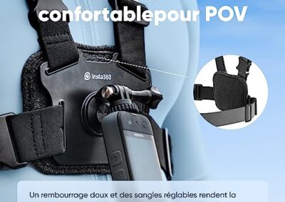 Kit Camera D Action Etanche A 360 Avec Capteur Insta360 X3 5