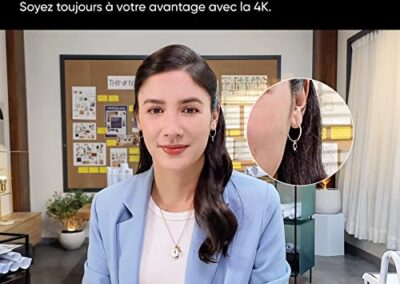 Kit Tripode Webcam Ptz 4k Avec Capteur Insta360 Link 12