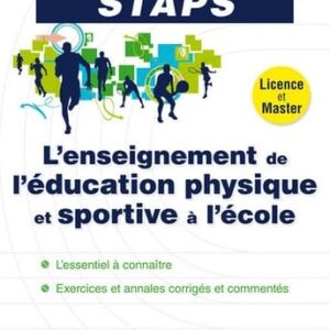 L Enseignement De L Education Physique Et Sportive A L Ecole Licence Et Master