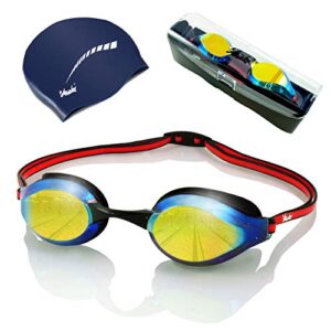 Lunettes De Natation Professionnelles Avec Bonnet De Bain En Kit Triathlon Ariety 7