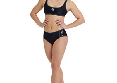 Maillot De Bain 2 Pieces Bikini Arena Noir Asphalte 2