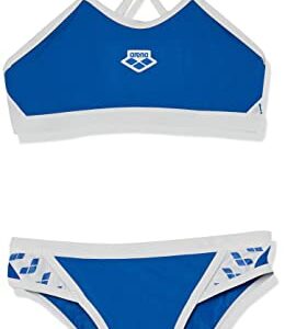 Maillot De Bain 2 Pieces Bikini Arena Royal Blanc