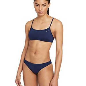 Maillot Natation 2 Pieces Nike Bikini Bleu Marine 5