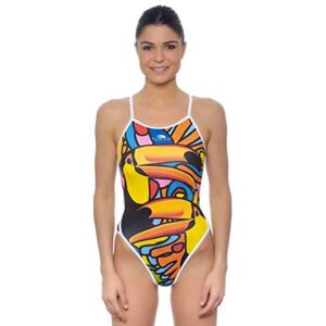 Maillot Water Polo Turbo Multicolore Dame 4