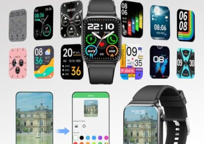 Montre Connectee Homme Femme Avec Appel Bluetooth 4